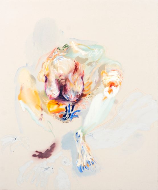 Not there by Araminta Blue contemporary artwork Painting