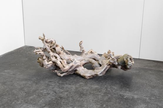 Radacina cu pietre  Root with stones by Ion Vlasiu contemporary artwork Sculpture
