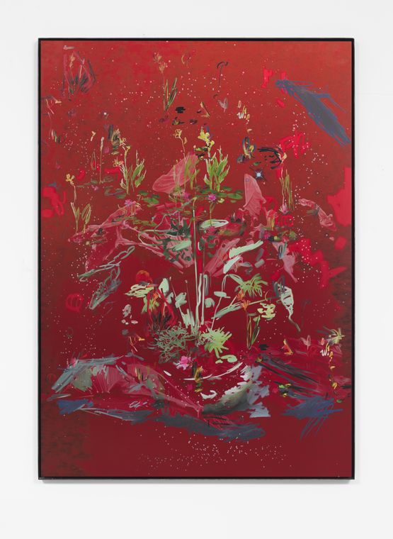 Freky_ScrnsavrShootsMUD59_infacepicktionary_outsourced2marriots_everywhere by Petra Cortright contemporary artwork Painting