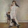 Rose and Black Wing by Von Wolfe contemporary artwork Painting