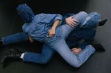 Notebook Denim by Alexandra Bachzetsis contemporary artwork moving image