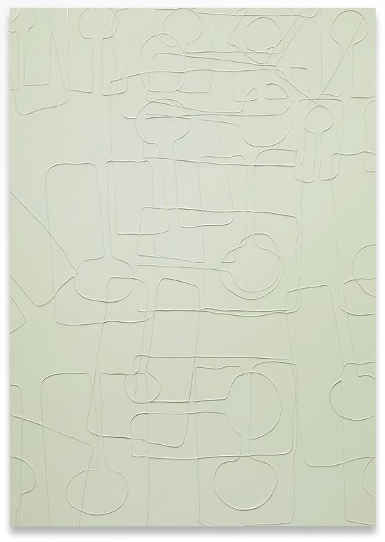 Archipelago 6 by Gary Hume contemporary artwork Painting