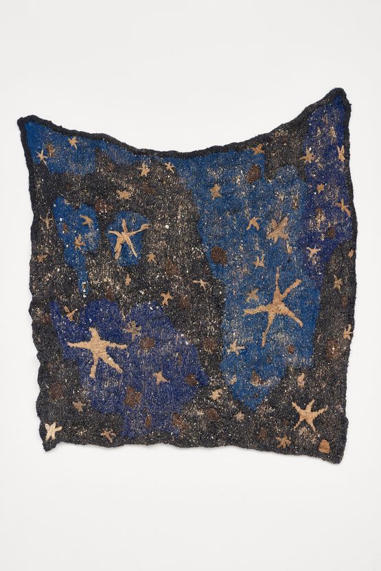 Um ceu para Madalena A Sky for Madalena by Ygor Landarin contemporary artwork Textile