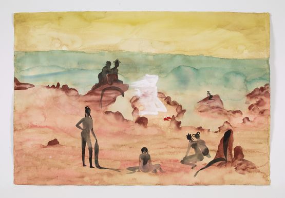Piscean dream by Chioma Ebinama contemporary artwork Painting