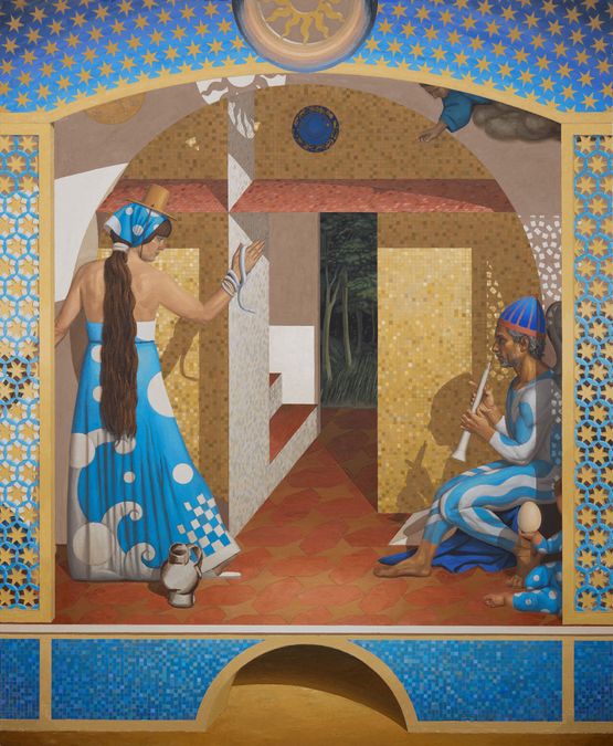 Stage Serpientiae by Christian Hidaka contemporary artwork Painting