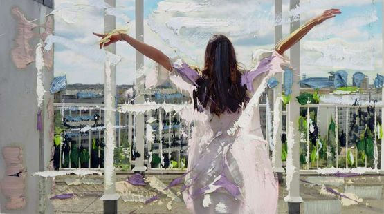 Amazon by Erik Schmidt contemporary artwork Painting