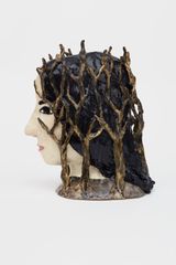 Taken by trees by Klara Kristalova contemporary artwork sculpture