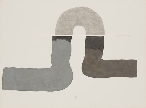Drawing by Ion Bitzan contemporary artwork Works on Paper