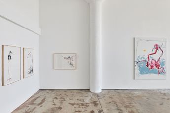 Contemporary art exhibition Lera Derkach Lettre a mon poete at Simchowitz Gallery United States