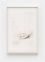 Sem titulo da serie Cotidiano Untitled from the Everyday Life series by Wilma Martins contemporary artwork drawing painting works on paper