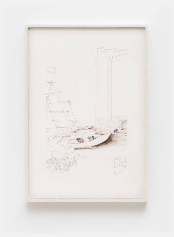Sem titulo da serie Cotidiano Untitled from the Everyday Life series by Wilma Martins contemporary artwork Painting