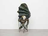 The floating mask by Jean-Marie Appriou contemporary artwork sculpture