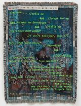 The Algorithm Knows Im Sad Momma Knows Best by Qualeasha Wood contemporary artwork textile