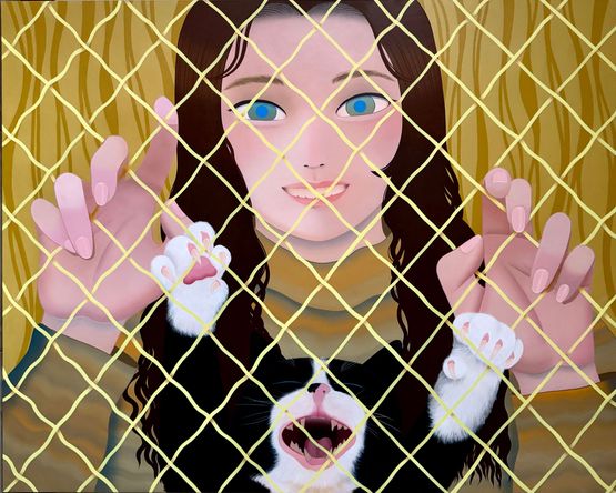 Come Closer 2 by Jang Koal contemporary artwork Painting
