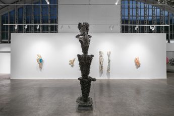 Contemporary art exhibition Lynda Benglis Frozen Gestures at Mendes Wood DM Sao Paulo Brazil