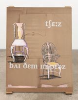 Chairs Buy Them in Pairs by Lubaina Himid  Magada Stawarska contemporary artwork print