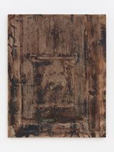 Untitled wooden opening Lanzarote by Heidi Bucher contemporary artwork works on paper sculpture