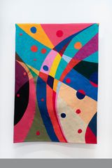 Thoughts are Things 1 by Ulla Von Brandenburg contemporary artwork textile