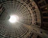 Looking up the core 2 Ponte City 3222 by Mikhael Subotzky and Patrick Waterhouse contemporary artwork photography