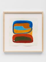 Untitled Square Study 3 by Joanna Pousette-Dart contemporary artwork painting works on paper