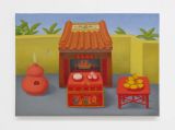 The Earth God Temple by Zhang Wenjia contemporary artwork painting