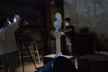 Contemporary art exhibition WON Seo Yeoung face at Gallery Chosun Seoul South Korea