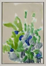 Salvia by Rebecca Hasselman contemporary artwork painting works on paper