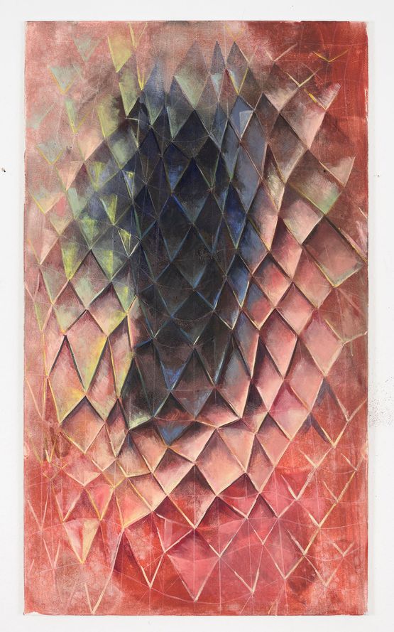 Dragons ear by Angela Fette contemporary artwork Painting