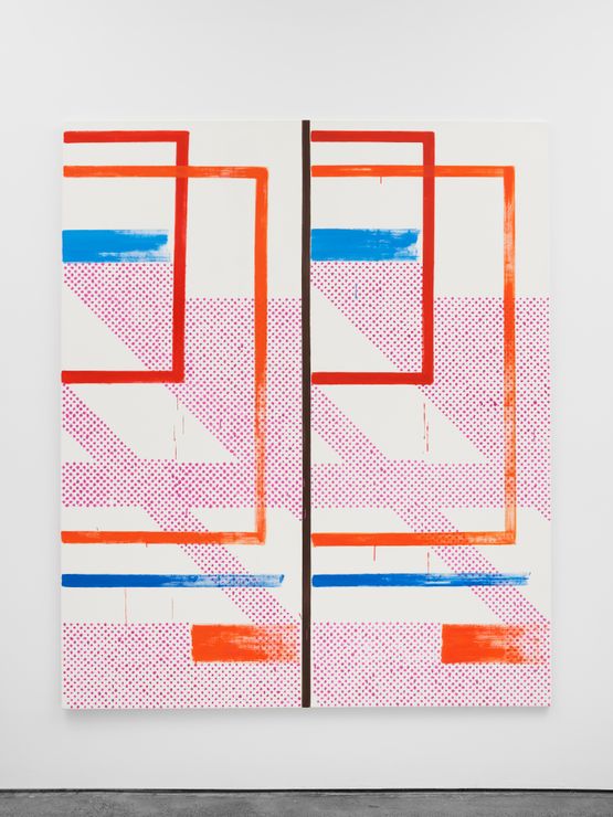 Untitled by Bernard Piffaretti contemporary artwork Painting
