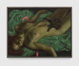 Reclining Maiden Prelude of Equinox by Victor Man contemporary artwork painting