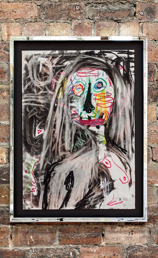 Bather by Spencer Sweeney contemporary artwork Works on Paper