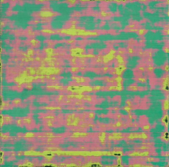 Overlaid Series No. 24-50-04 by Kim Deok Han contemporary artwork Painting