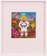 Dolly on Country by Kaylene Whiskey contemporary artwork painting works on paper