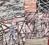 Douteuse specificite des lieux  19 novembre 1979 by Jean Dubuffet contemporary artwork painting