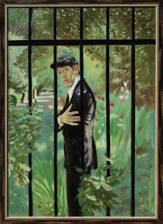 My Garden by Zhao Bandi contemporary artwork Painting