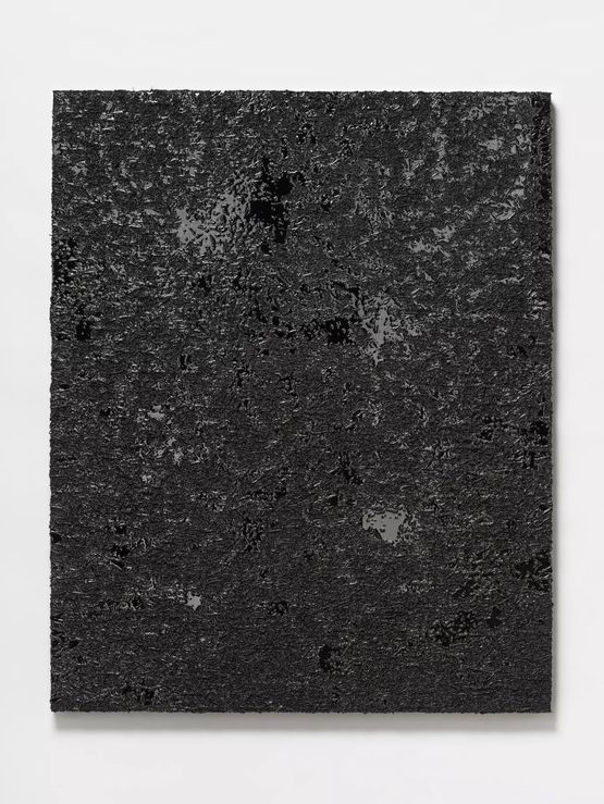 Black Field8 by Kohei Nawa contemporary artwork Painting