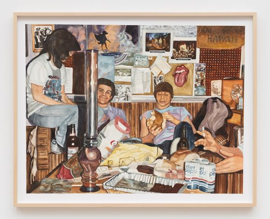Bong by Lisa Edelstein contemporary artwork Painting