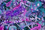 Back to the Skeleton Forest by Skirua contemporary artwork painting