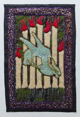 Goat for Gede by Tina Girouard contemporary artwork sculpture textile