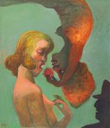 Forbidden Fruit 3 by Marcelle Hanselaar contemporary artwork painting