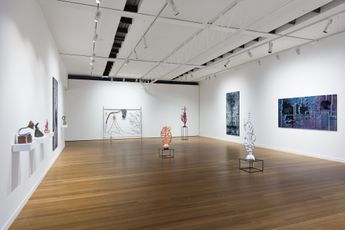 Contemporary art exhibition Caroline Rothwell What if we could remember the future at Roslyn Oxley9 Gallery Sydney Australia