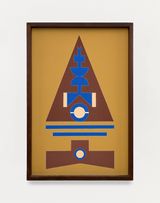 Emblema 87 by Rubem Valentim contemporary artwork painting