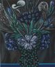 Blauer Schwamm Nachtstrau by Hartmut Neumann contemporary artwork Print