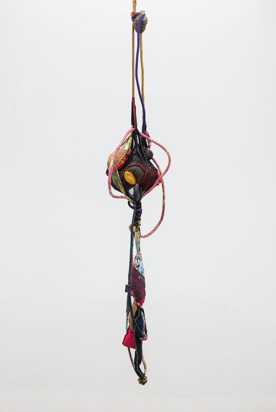 Aurora Pendente series by Sonia Gomes contemporary artwork Textile