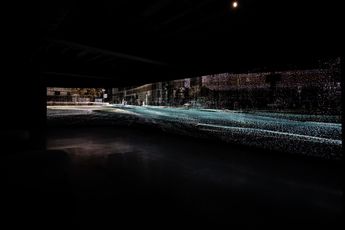Contemporary art exhibition Curated by Chen Baoyang and Shao Xiaoming Coordinate System  Sky Box at Hyundai Motorstudio Beijing China