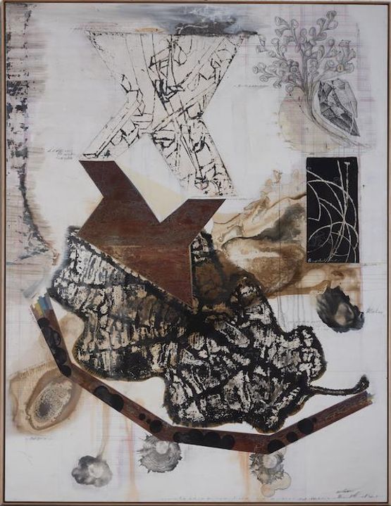 PalindromeAnagram Painting by Jitish Kallat contemporary artwork Mixed Media