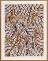 Burukpili by Yalmakany Marawili contemporary artwork works on paper