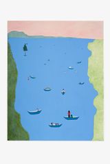 We Are All in the Same Boat by Clare Rojas contemporary artwork painting works on paper