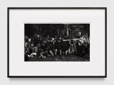 Study of Student Protest May 29 2024 by Robert Longo contemporary artwork drawing works on paper