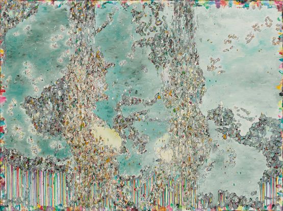 Two Overlapping Times 2 by Xue Feng contemporary artwork Painting